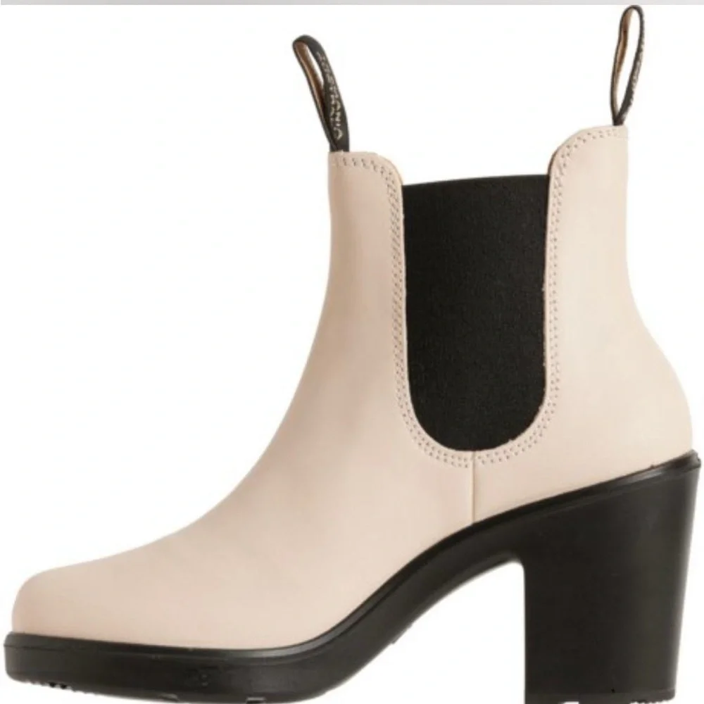 Blundstone Women's Tan Heeled Boots - Picture 4 of 6